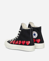 Comme Des Garçons Play Converse Multi Heart Ct70 Hi Top BLACK Sneakers High P1K127  1