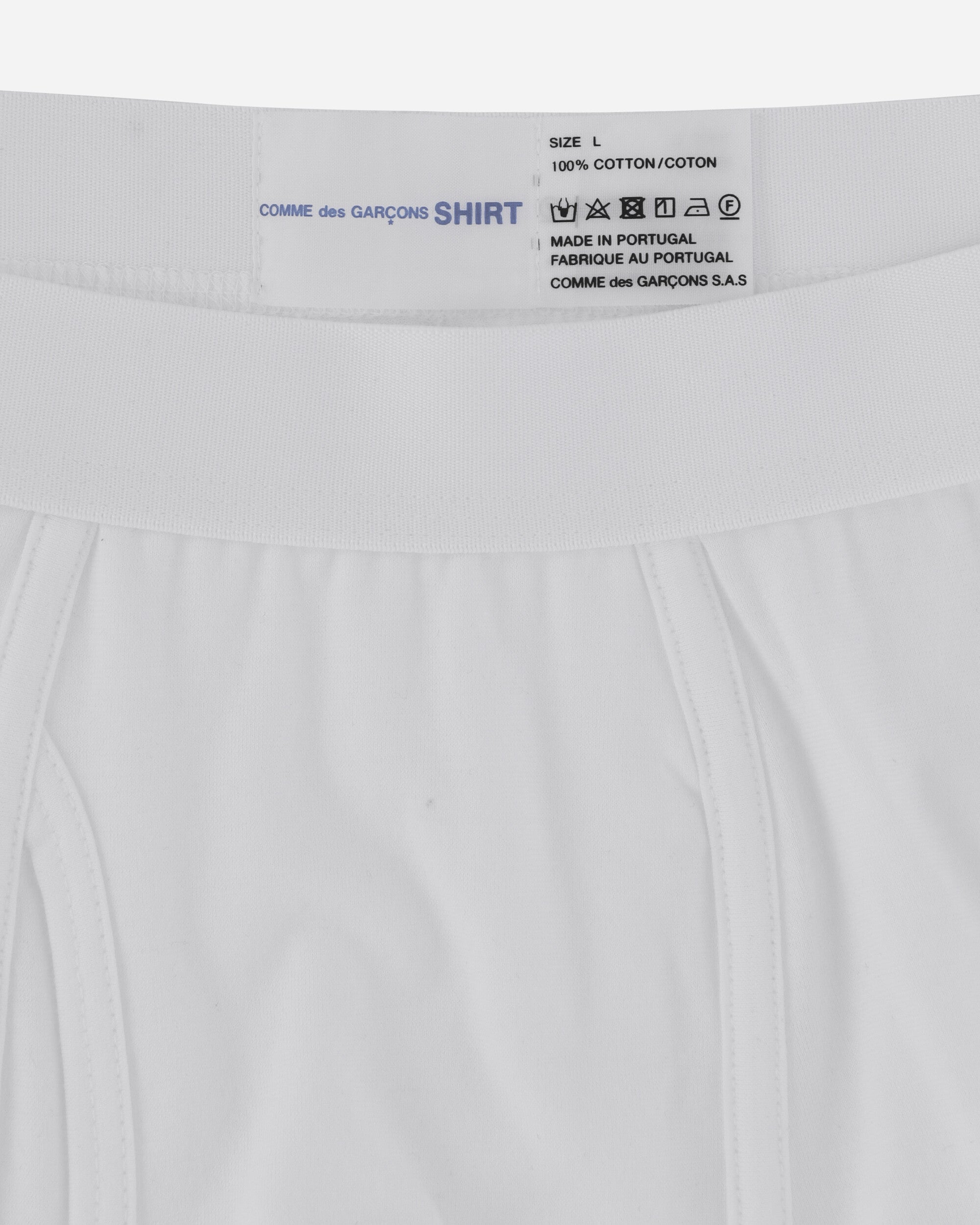 Comme Des Garçons Shirt Cdg Forever Boxer White Underwear Boxers FZ-T913-PER 4