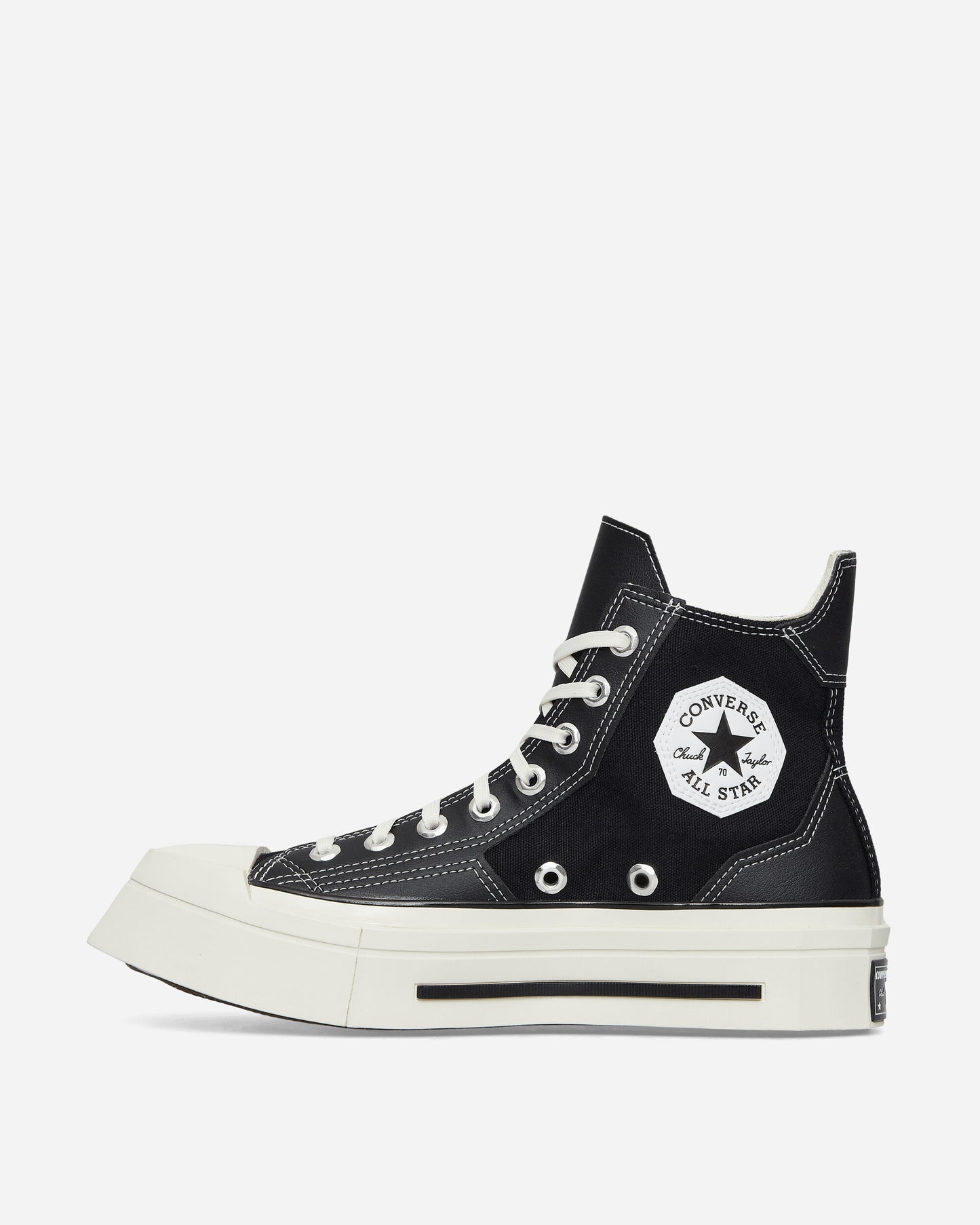 Converse Chuck 70 De Luxe Squared Black/Black/Egret Sneakers High A06435C