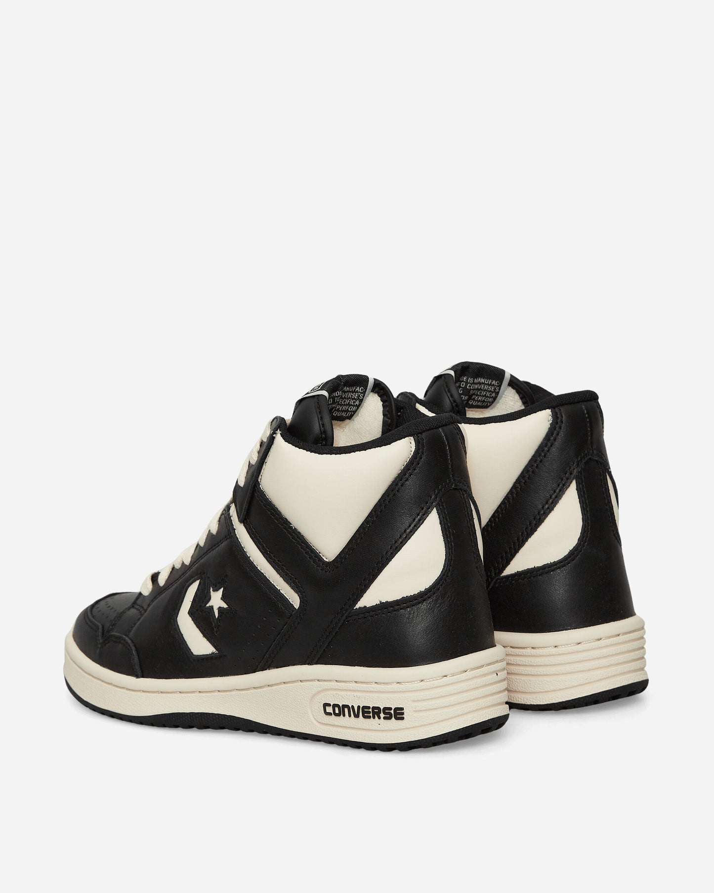 Converse Weapon Black/Natural Ivory/Black Sneakers Mid A04400C