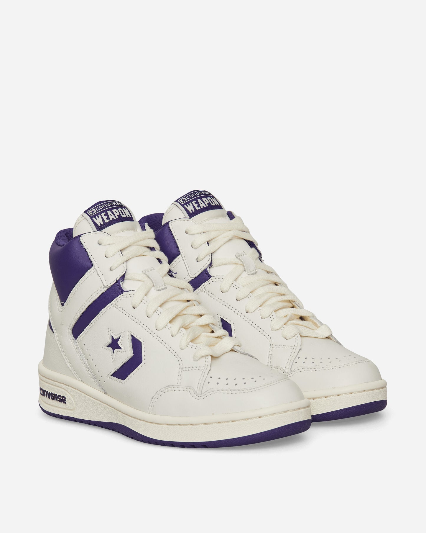 Converse Weapon Purple/Vintage White Sneakers Mid A11211C