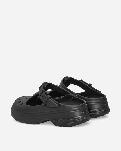 Crocs Classic Mary Jane Clog Black Sandals and Slides Sandals and Mules CR.210581 BLK