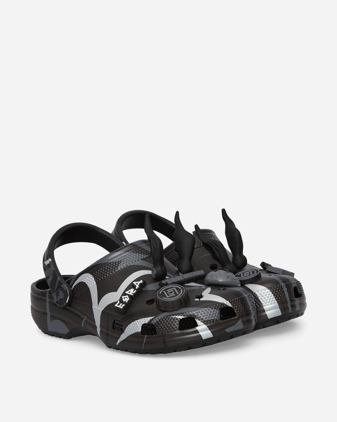 Crocs Clot X Crocs Classic Clog Black Sandals and Slides Sandals and Mules 208700 001