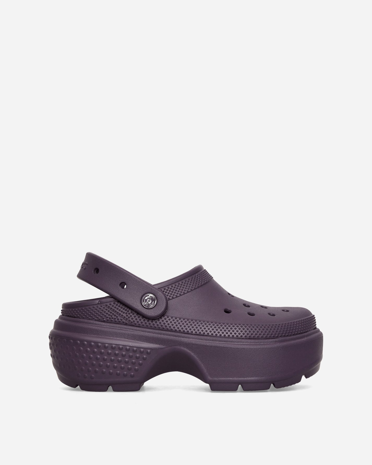 Crocs Wmns Stomp Clog Dark Iris Sandals and Slides Sandals and Mules CR.209347 DKIR