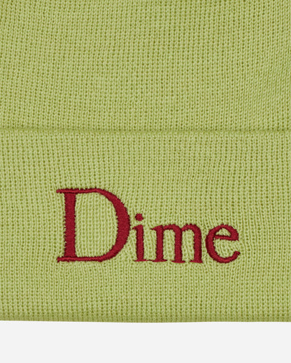 Dime Classic Wool Fold Beanie Lime Hats Beanies DIME23D2F40LIME LIME