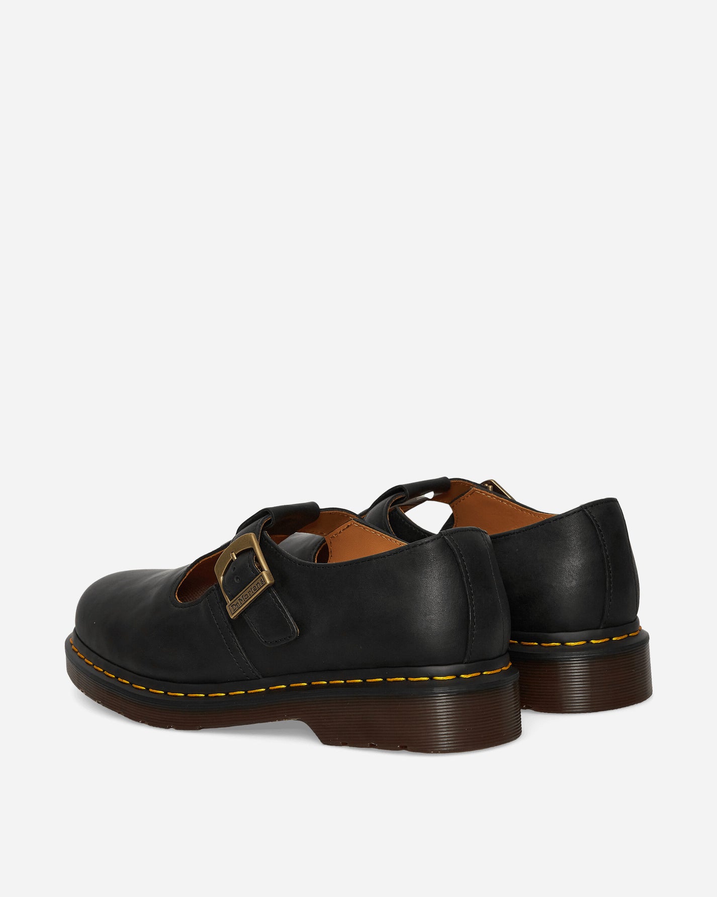 Dr. Martens T-Bar Shoe Black Classic Shoes Flat Shoes 31528001