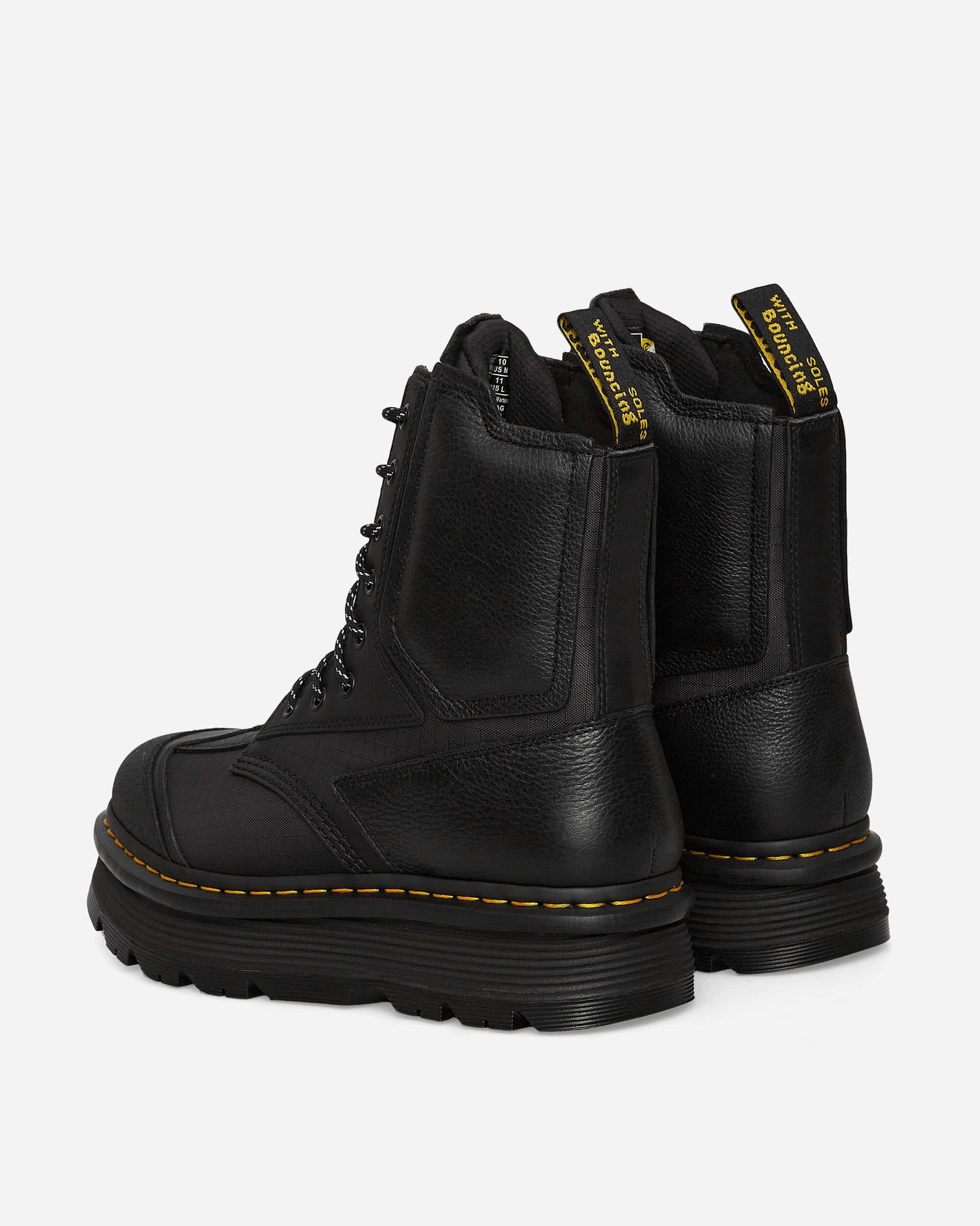 Dr. Martens 1460 Beta Zebzag Black Boots Laced Up Boots 31795001 001