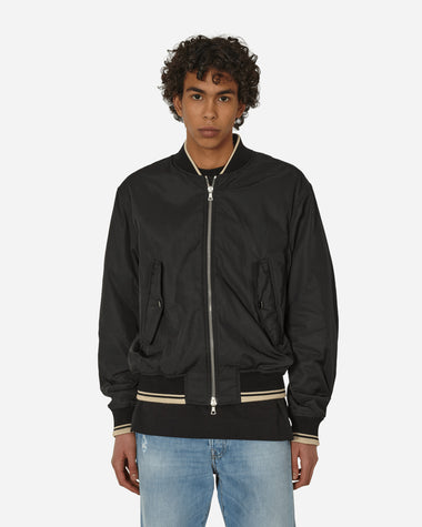 Dries Van Noten Vellow Jacket Black Coats and Jackets Bomber Jackets 241-020517-8210 900