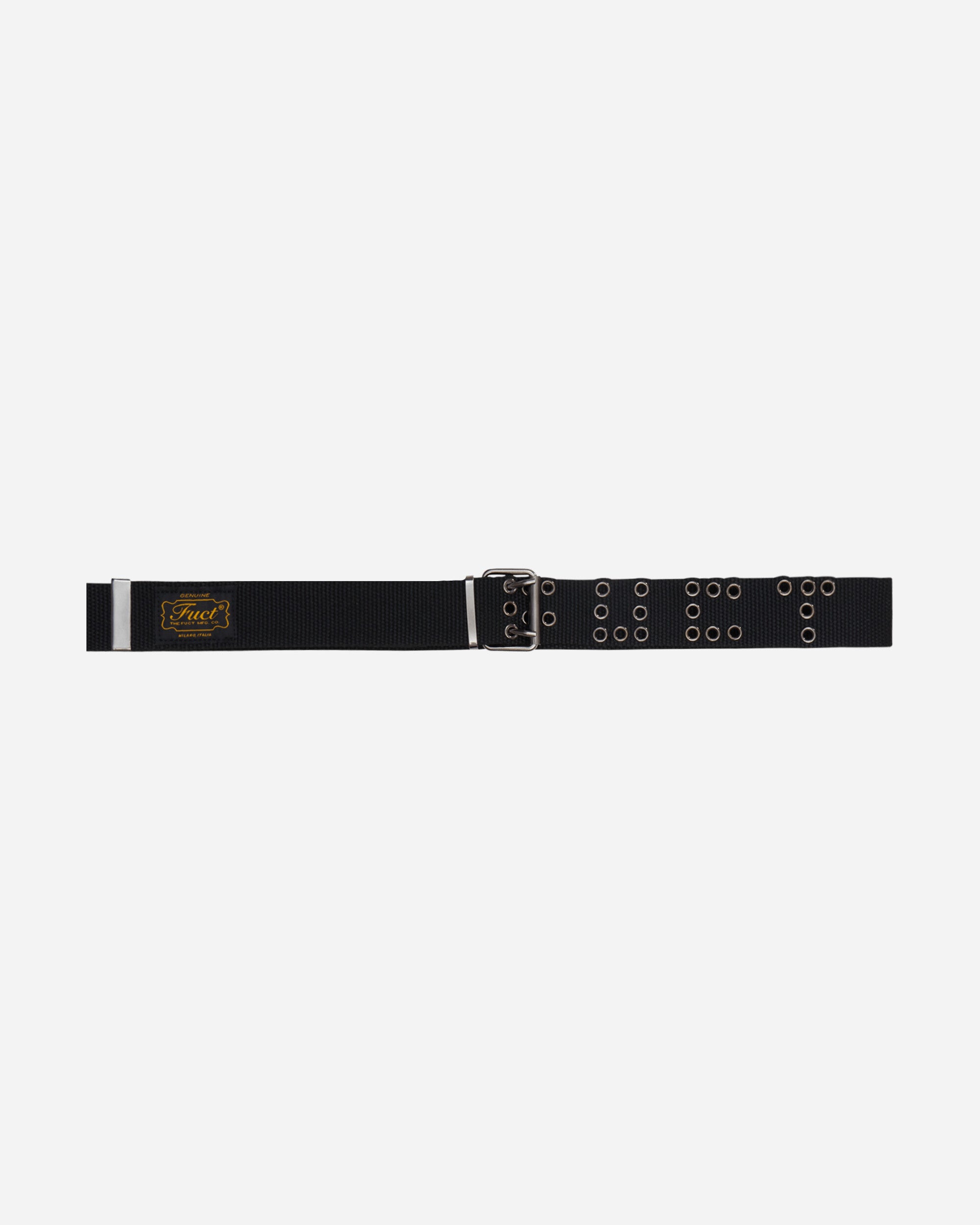 FUCT Canvas Belt Black Belts Belt TBMW204OT01 BLK0001