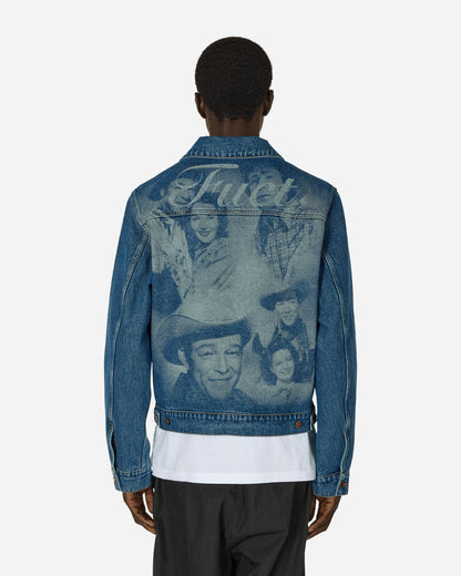 FUCT Western Denim Jacket Light Blue Coats and Jackets Denim Jackets TBMW004DE01 BLU0004