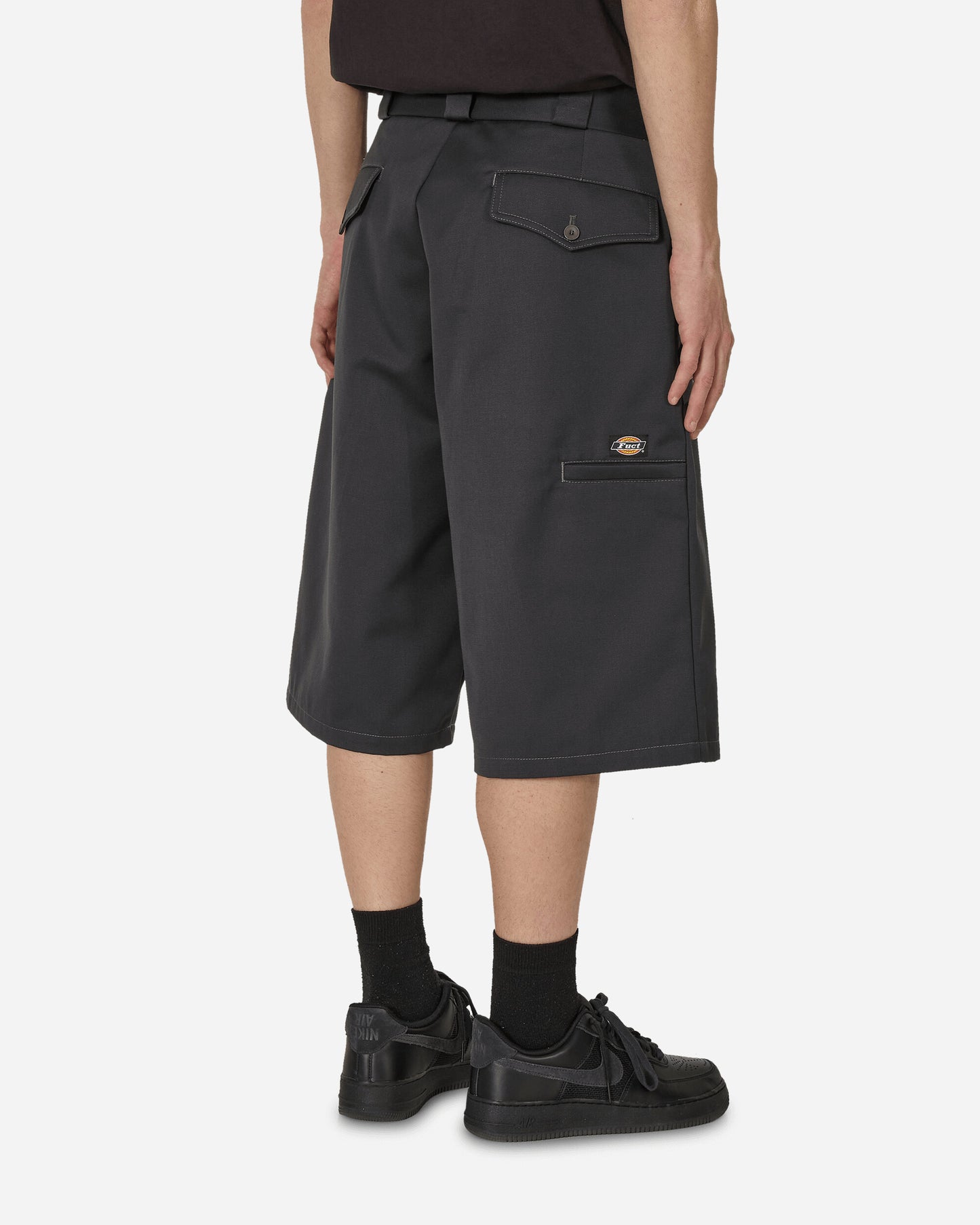 FUCT Oversized Chino Shorts Dark Grey Shorts Short TBMW011FA10 GRY0003