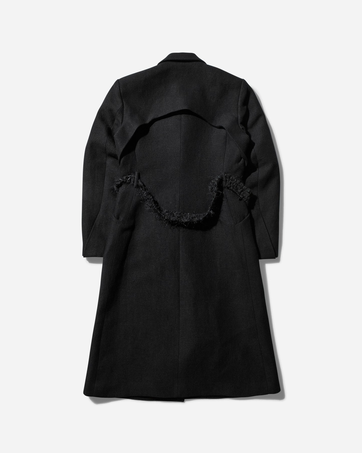 HYEIN SEO Wmns Ceramic Button Long Coat Black Coats and Jackets Jackets FW24-CT3K 001