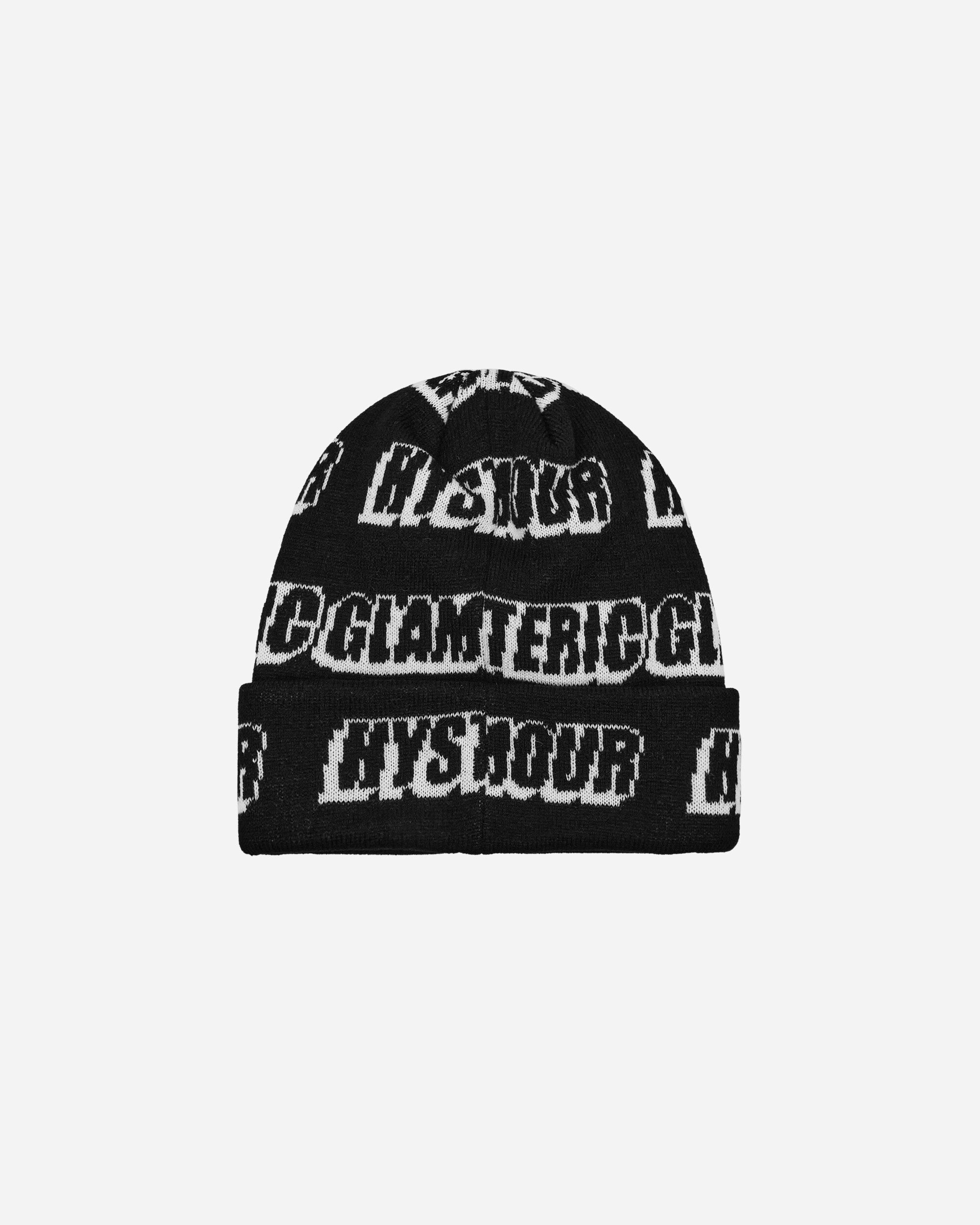 Hysteric Glamour Hysteric Post Black Hats Beanies 02233QH039 C1