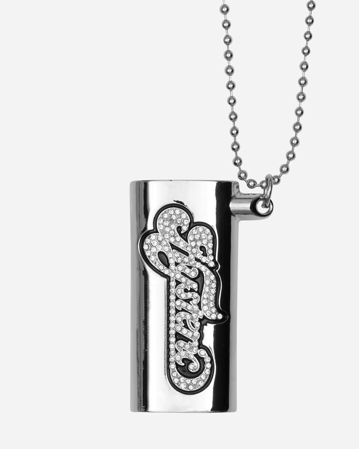 Hysteric Glamour Wmns Creamy Logo Silver Jewellery Necklaces 01241QG129 A