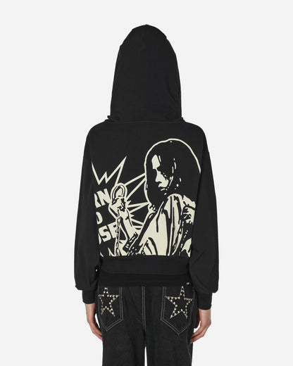 Hysteric Glamour Wmns Born To Lose Black Sweatshirts Hoodies 01241CF039 C1