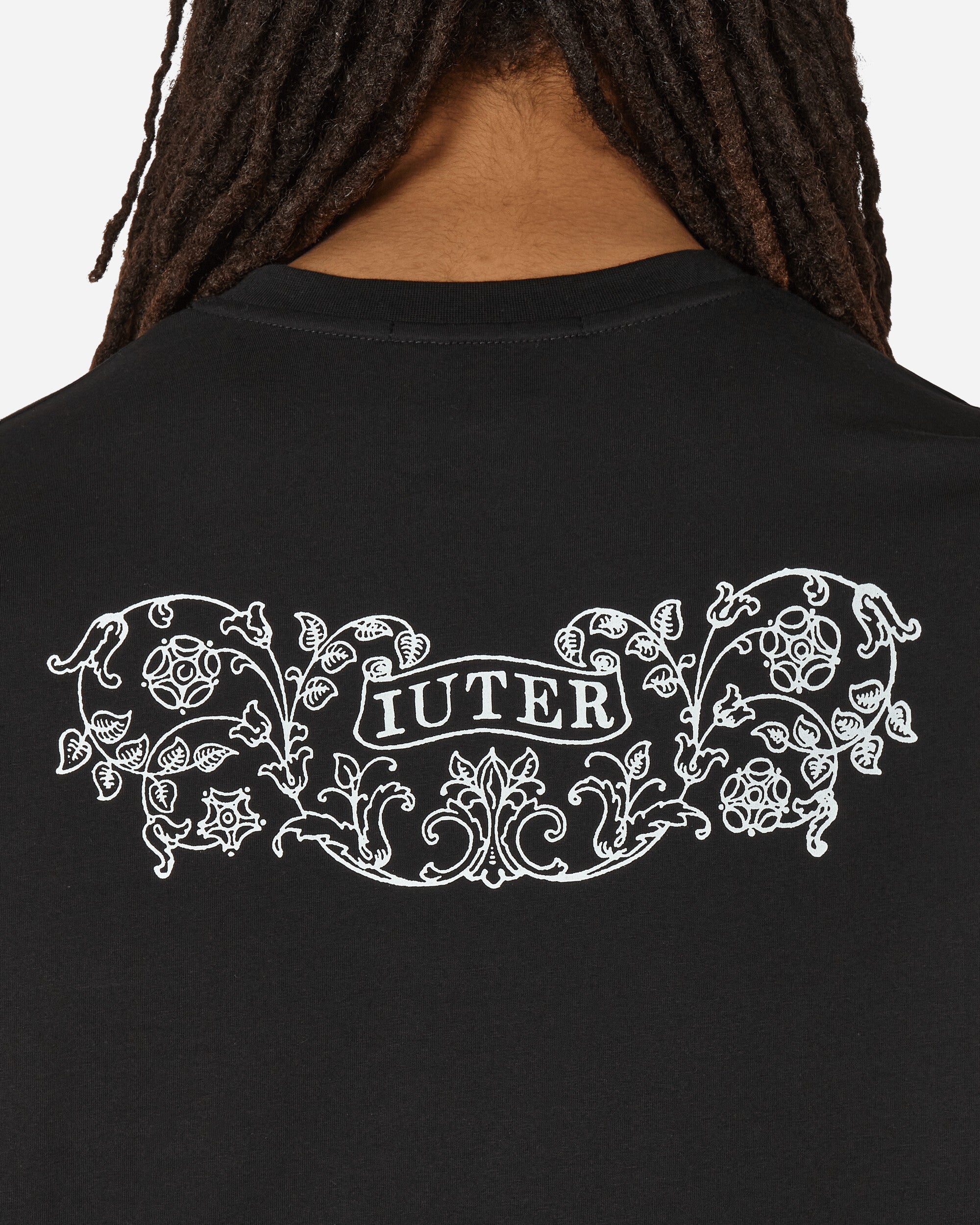 Iuter Ancient Tee Black T-Shirts Shortsleeve 24SITS75 1