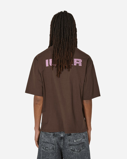 Iuter Stupid Humans Tee Brown T-Shirts Shortsleeve 24SITS76 1