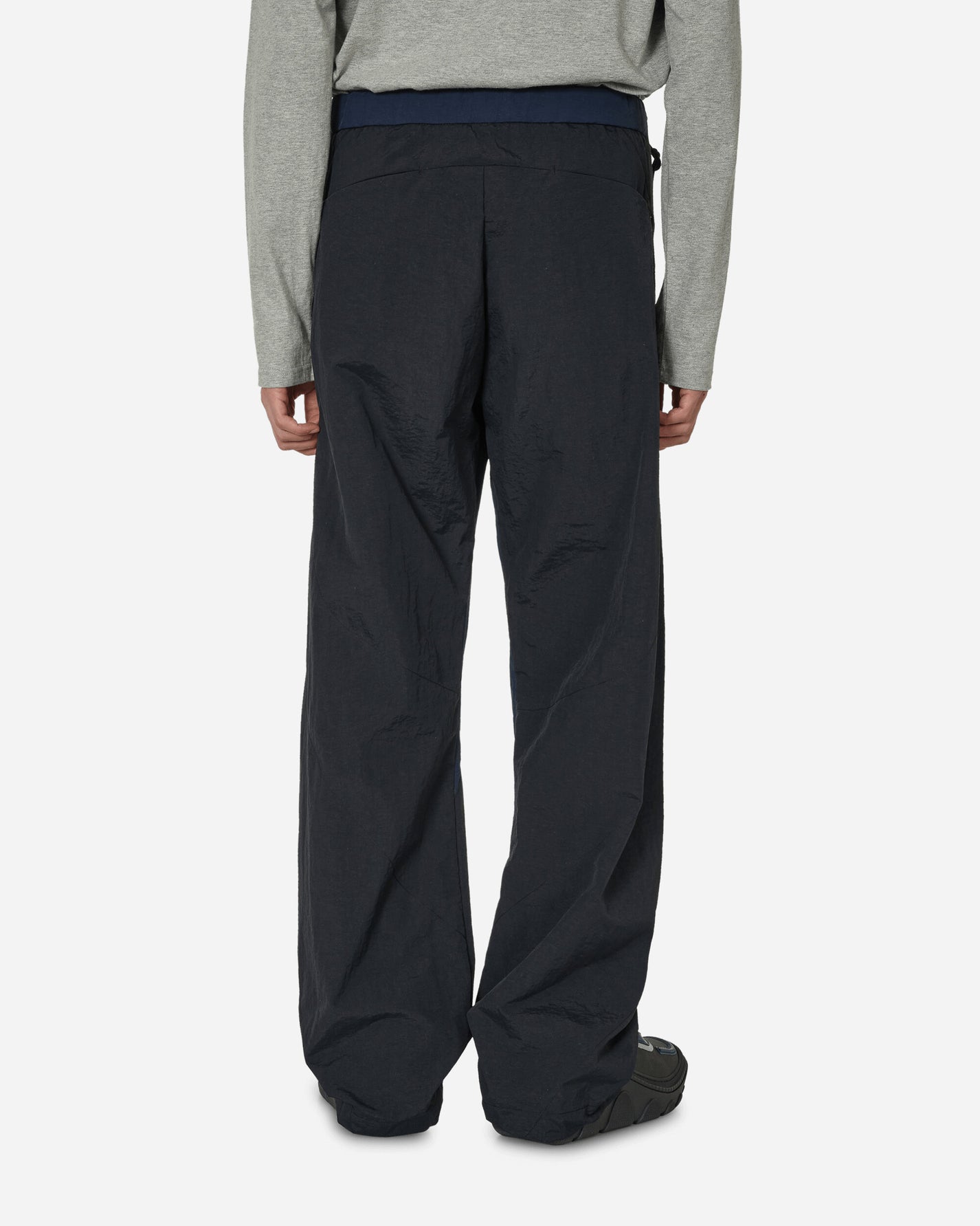 _J.L-A.L_ Track Pant Black Dark Blue Pants Trousers JBMW063FA55 BLK0007