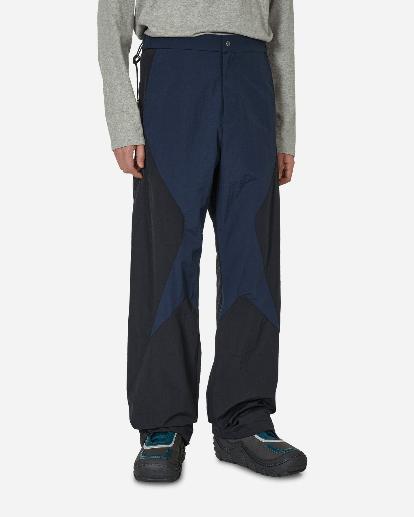 _J.L-A.L_ Track Pant Black Dark Blue Pants Trousers JBMW063FA55 BLK0007