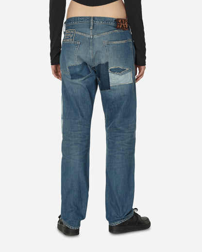 KAPITAL 14Oz Denim 5P Monkey Cisco (Dixie Remake) Pro Pants Denim K2309LP033 1