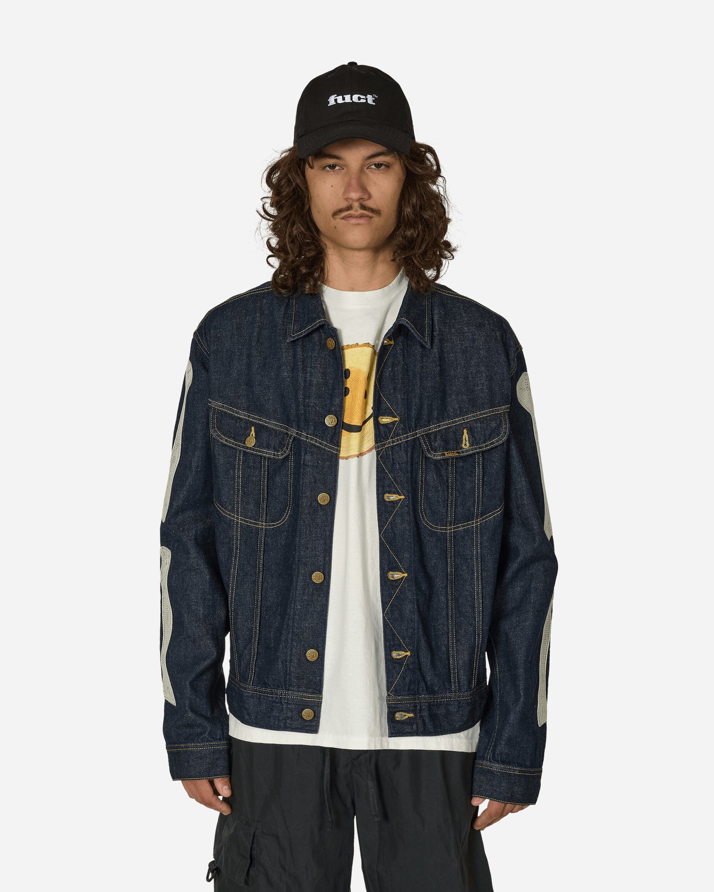 KAPITAL 11.5Oz Denim Mexican Tuxedo Westerner Idg Coats and Jackets Denim Jackets EK-1500LJ IDG