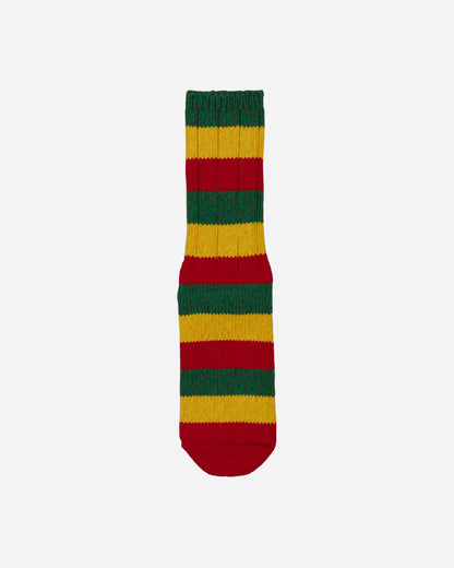 KAPITAL 56 Yarns Rasta Rainbowy Happy Heel Socks Red Underwear Socks EK-1365 1