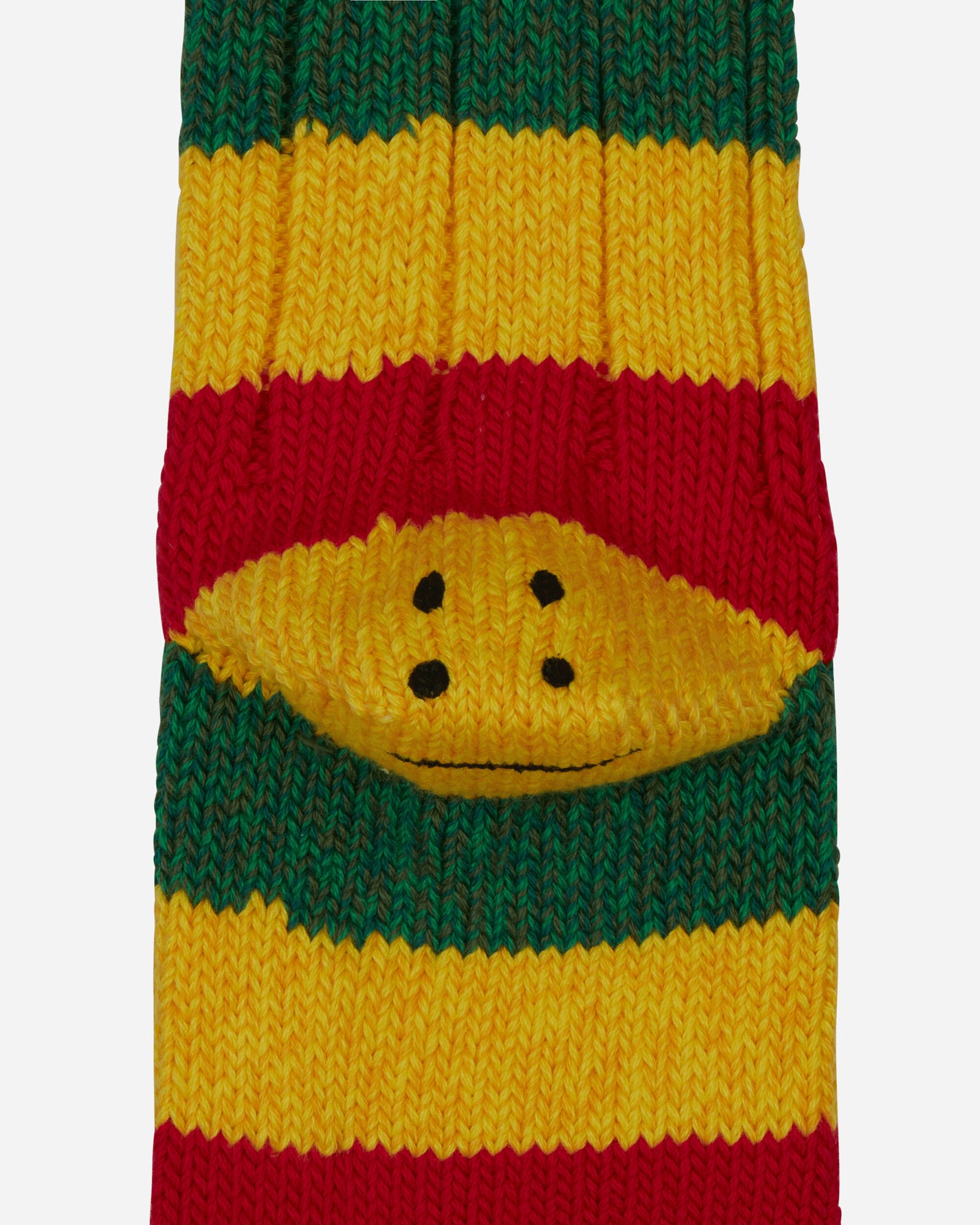 KAPITAL 56 Yarns Rasta Rainbowy Happy Heel Socks Red Underwear Socks EK-1365 1