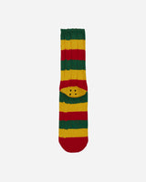 KAPITAL 56 Yarns Rasta Rainbowy Happy Heel Socks Red Underwear Socks EK-1365 1