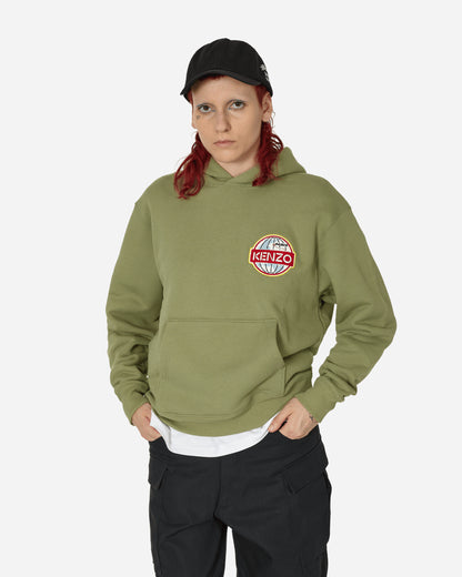 KENZO Paris Kenzo Hooded Sweatshirt Sage Green Sweatshirts Hoodies FD65SW0914MV 61