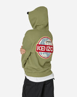 KENZO Paris Kenzo Hooded Sweatshirt Sage Green Sweatshirts Hoodies FD65SW0914MV 61