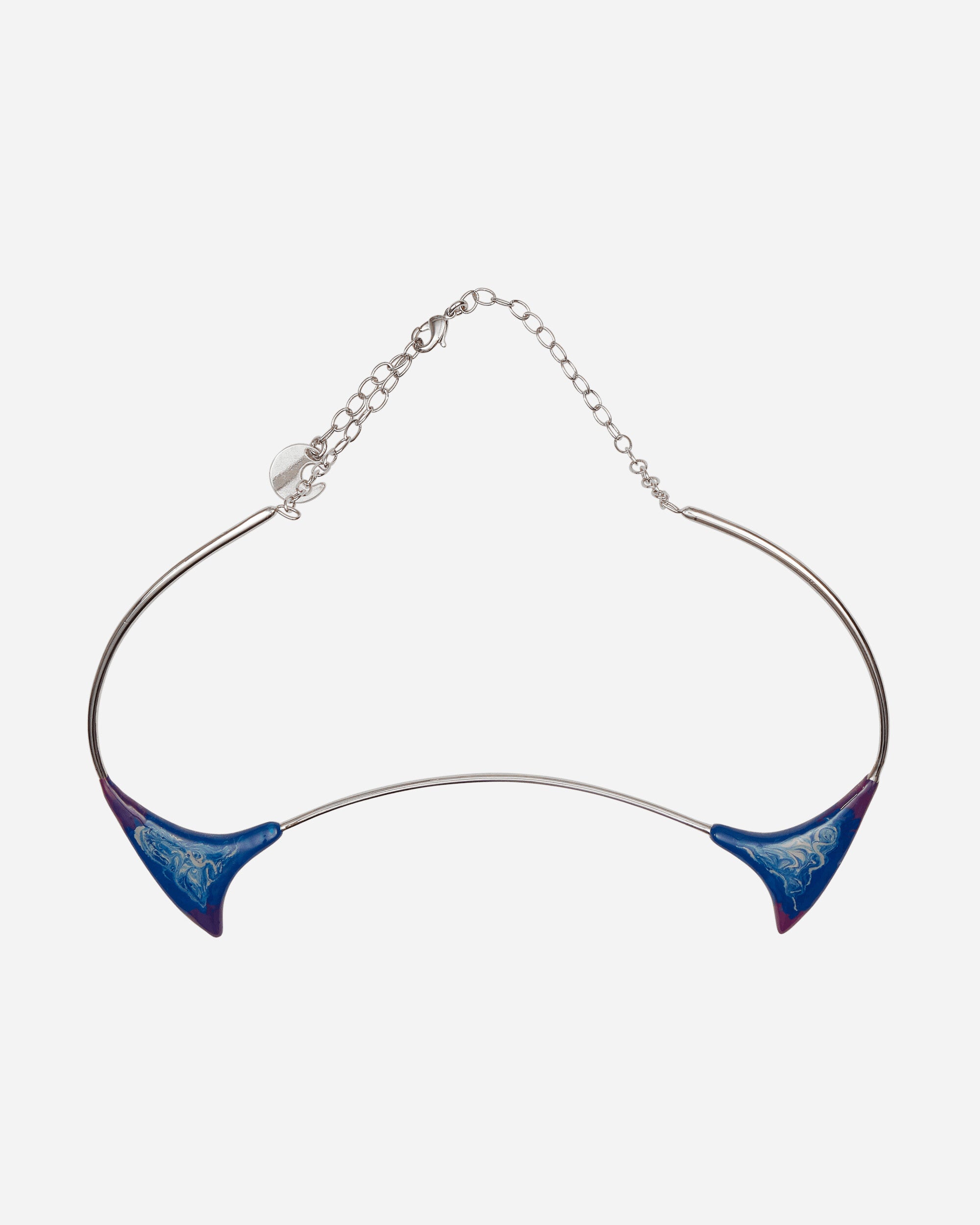 Kiko Kostadinov Wmns Ursa Necklace Silver/Blue Gradient Jewellery Necklaces KKWSS24NL02-131 001