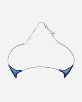 Kiko Kostadinov Wmns Ursa Necklace Silver/Blue Gradient Jewellery Necklaces KKWSS24NL02-131 001