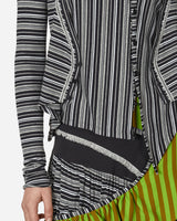 Kiko Kostadinov Wmns Double Jersey Cardigan Night Stripe Knitwears Cardigans KKWSS24TP05-68 001