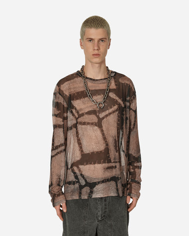 Lueder Ben Mesh Long Sleeve Rust T-Shirts Longsleeve BENLS RST