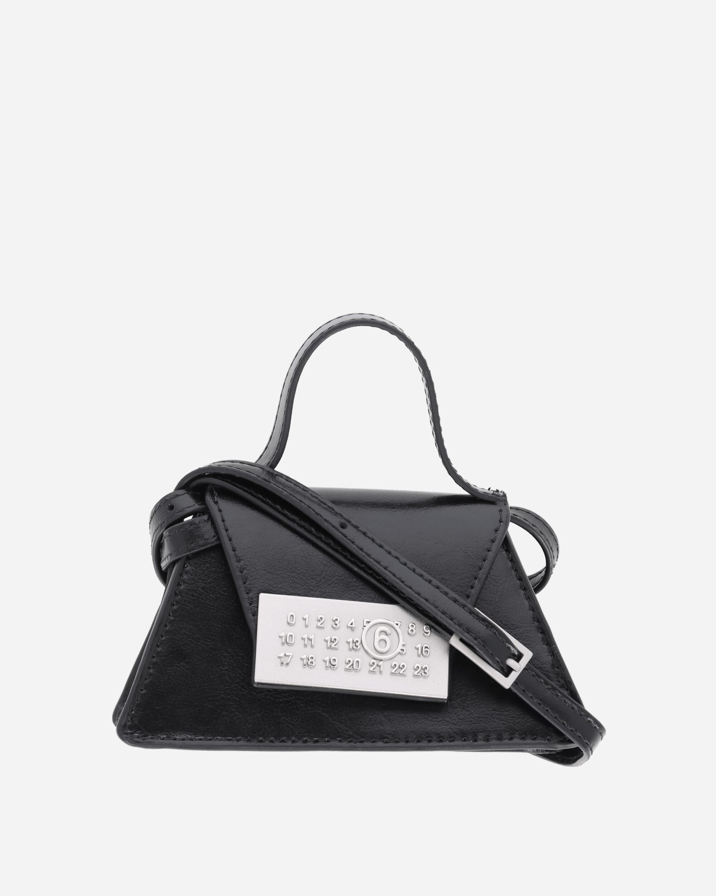 MM6 Maison Margiela Wmns Borsa Mini Black Bags and Backpacks Shoulder Bags SB6ZI0012 T8013