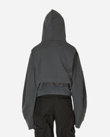 MM6 Maison Margiela Wmns Felpa Con Zip Grey Sweatshirts Zip-Ups S62HG0025 855