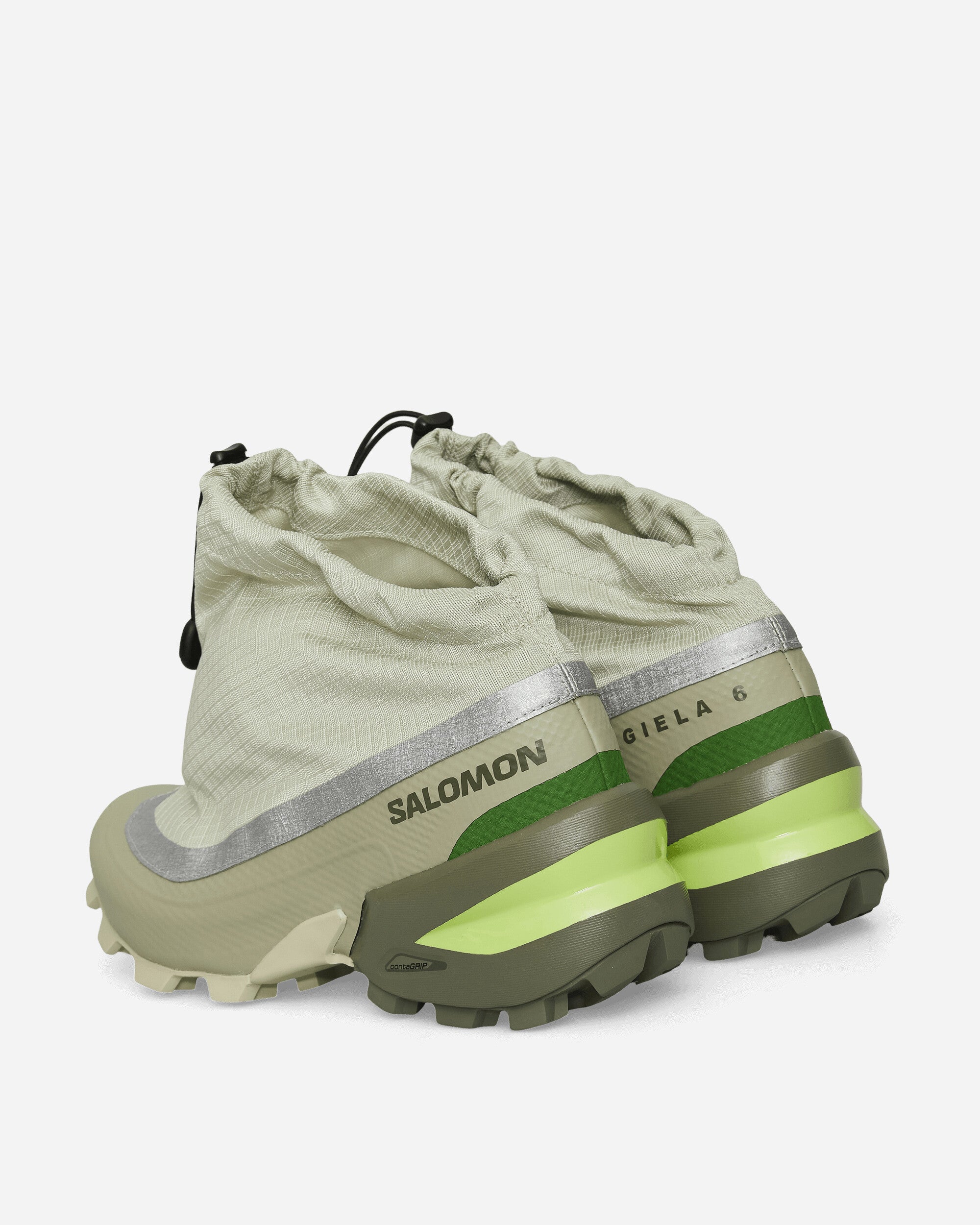 MM6 Maison Margiela Wmns Cross Low Mm6 Maison Margiela / Salomon Alfalfa/Silver/Gray Sneakers Low S66WS0103 HA456