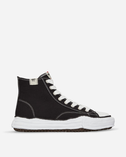 Maison MIHARA YASUHIRO Peterson High/Original Sole Canvas High-Top Sneaker Black Sneakers Low A01FW701 BLACK