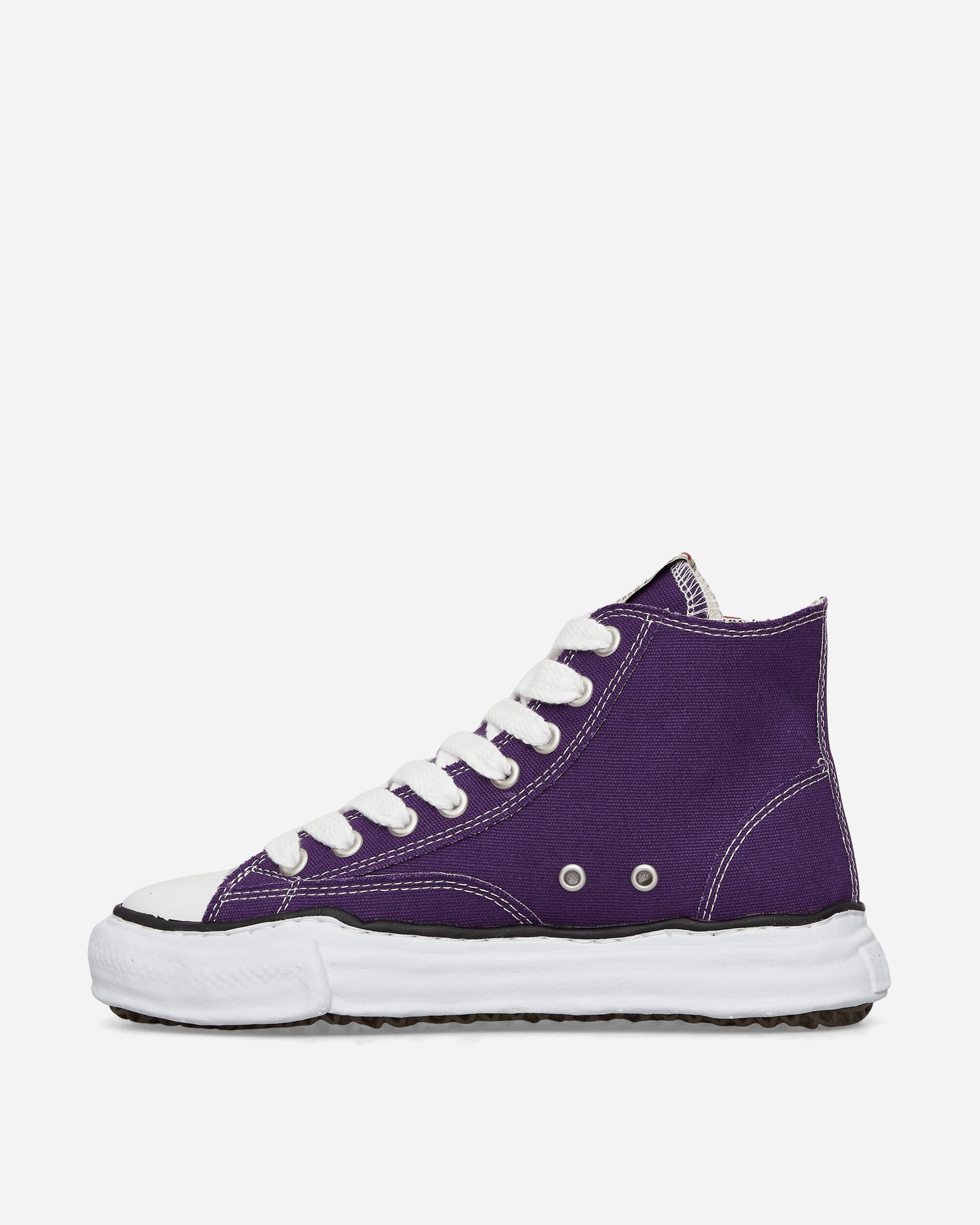 Maison MIHARA YASUHIRO Peterson High/Original Sole Canvas High-Top Sneaker Purple Sneakers Low A01FW701 PURPLE