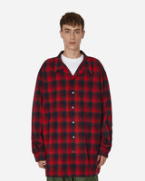 Maison Margiela Long-Sleeved Shirt Xpendleton Red Shirts Longsleeve Shirt S67DT0010 001F