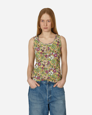 Martine Rose Wmns Folded Top Festival Floral T-Shirts Top MRSS24-634B FESFLO