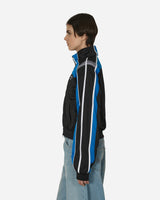 Martine Rose Shrunken Track Jacket Black/Blue Sweatshirts Track Tops MRSS24-137 BLBLGR