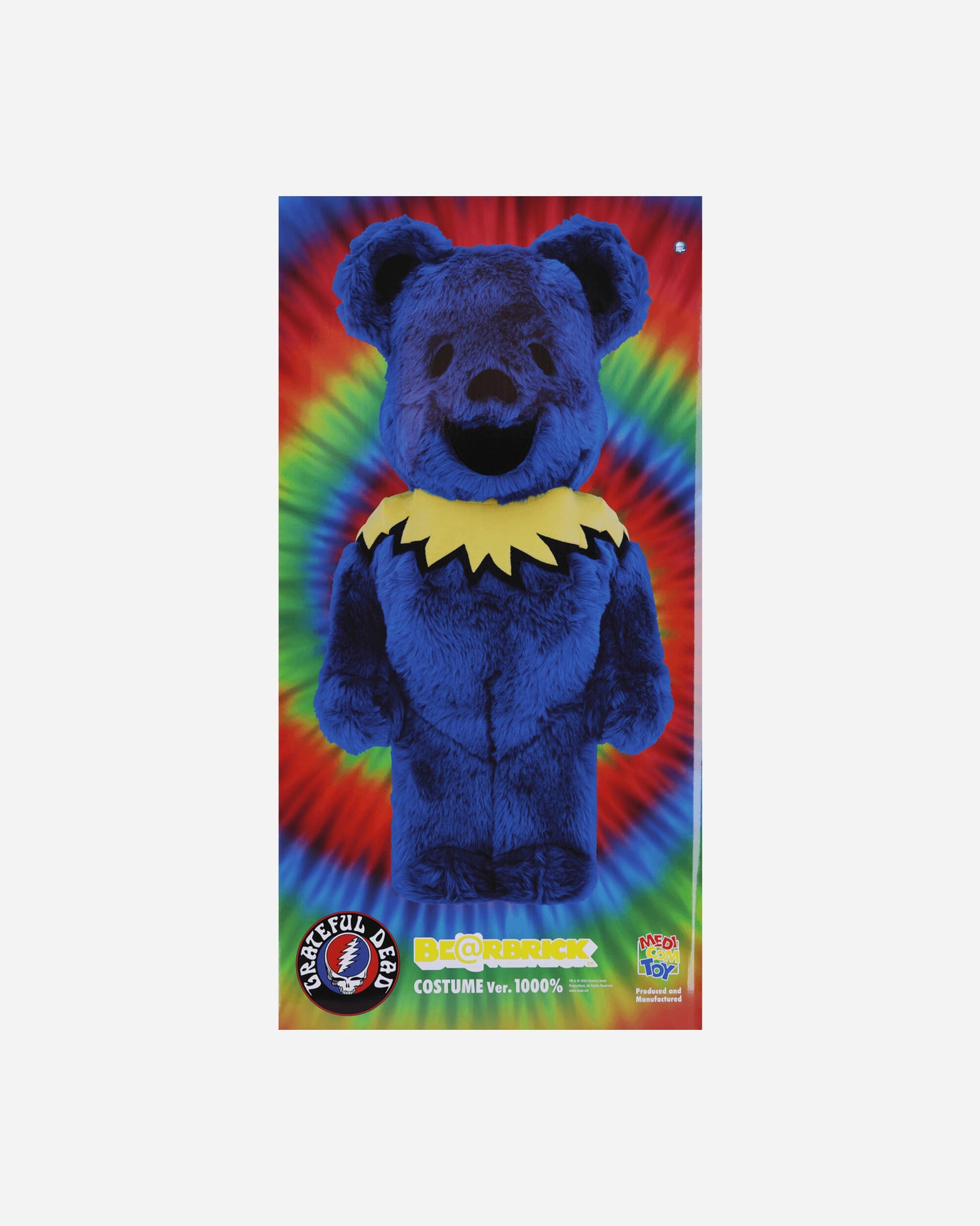 Medicom 1000% Grateful Dead Dancing Bears Costume Blue Ass Home Decor Toys 1000DANCEBLUE ASS