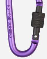 Mister Green Gear Carabiner Purple Small Accessories Keychains MG-X1159 PUR