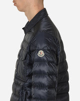 Moncler Tenibres Shirt Jacket Navy Coats and Jackets Down Jackets 1A0002353279 776