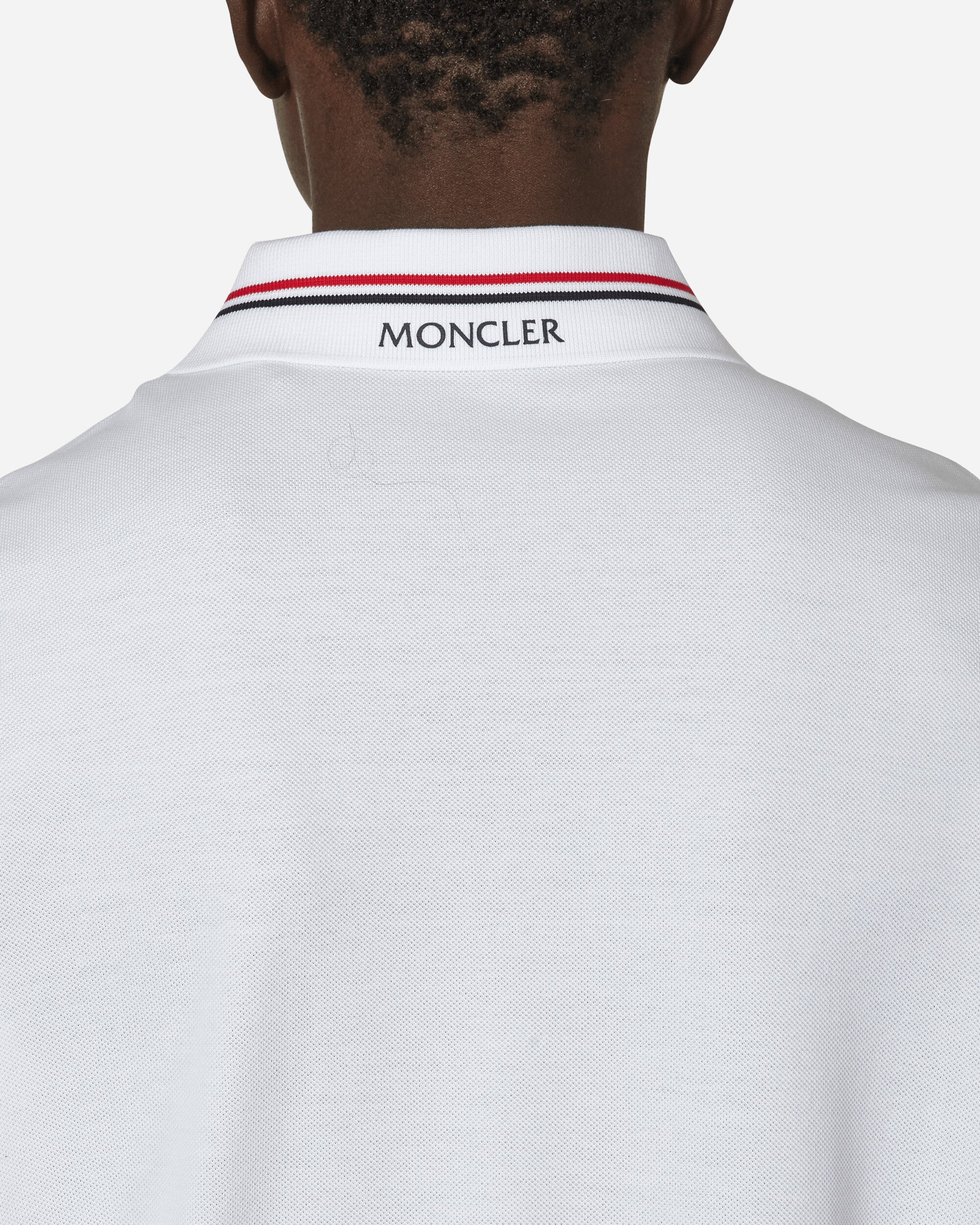 Moncler Ss Polo White T-Shirts Polo J10918A0002189A16 002