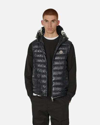 Moncler Clai Vest Navy Coats and Jackets Vests 1A00057595ZJ 778