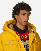 Moncler Genius Pentaflake Long Parka X Palm Angels Yellow Coats and Jackets Parka Jackets 1C00002M3377 130