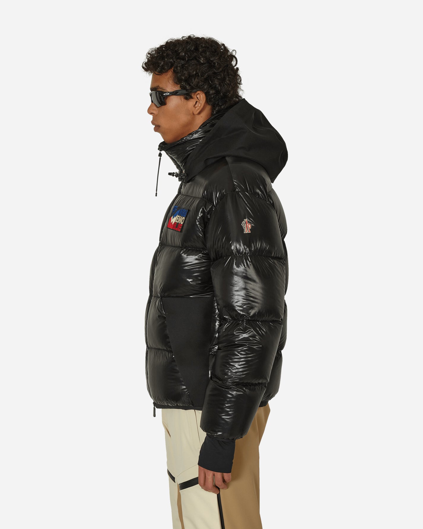 Moncler Grenoble Marcassin Down Jacket Black Coats and Jackets Down Jackets 1A0004954AN2 999