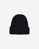 Needles Watch Cap - Merino Wool Black Hats Beanies PU063 D